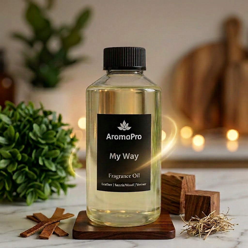 My Way Timeless Wood & Leather Scent Oil – AromaPro