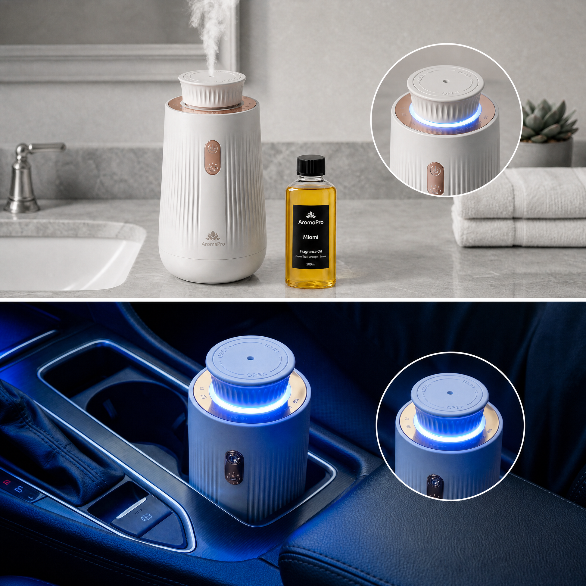 Combo CarDiffuser + 120ml